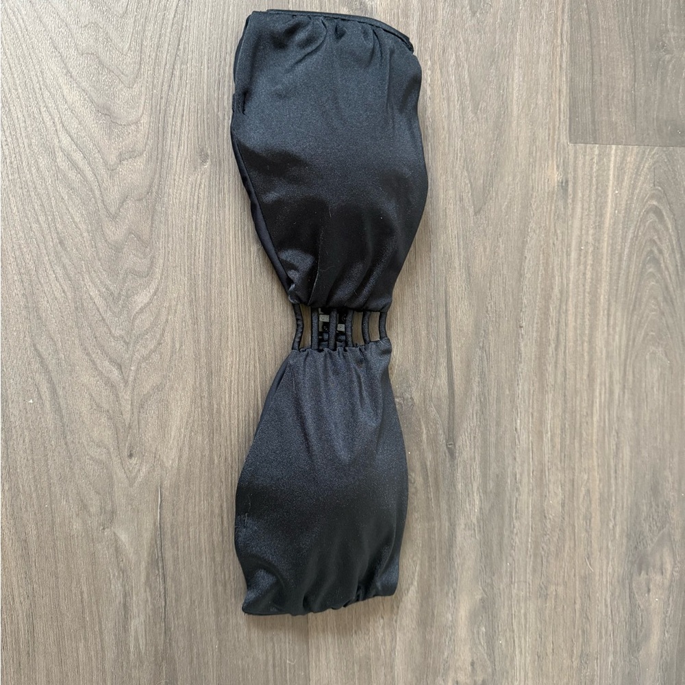 Love & Sports Black strapless Bikini Top